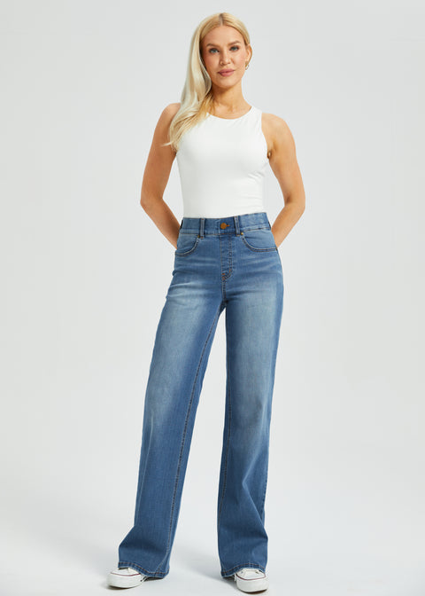 Boyfriend Jean | Wide (Coastal Wash)