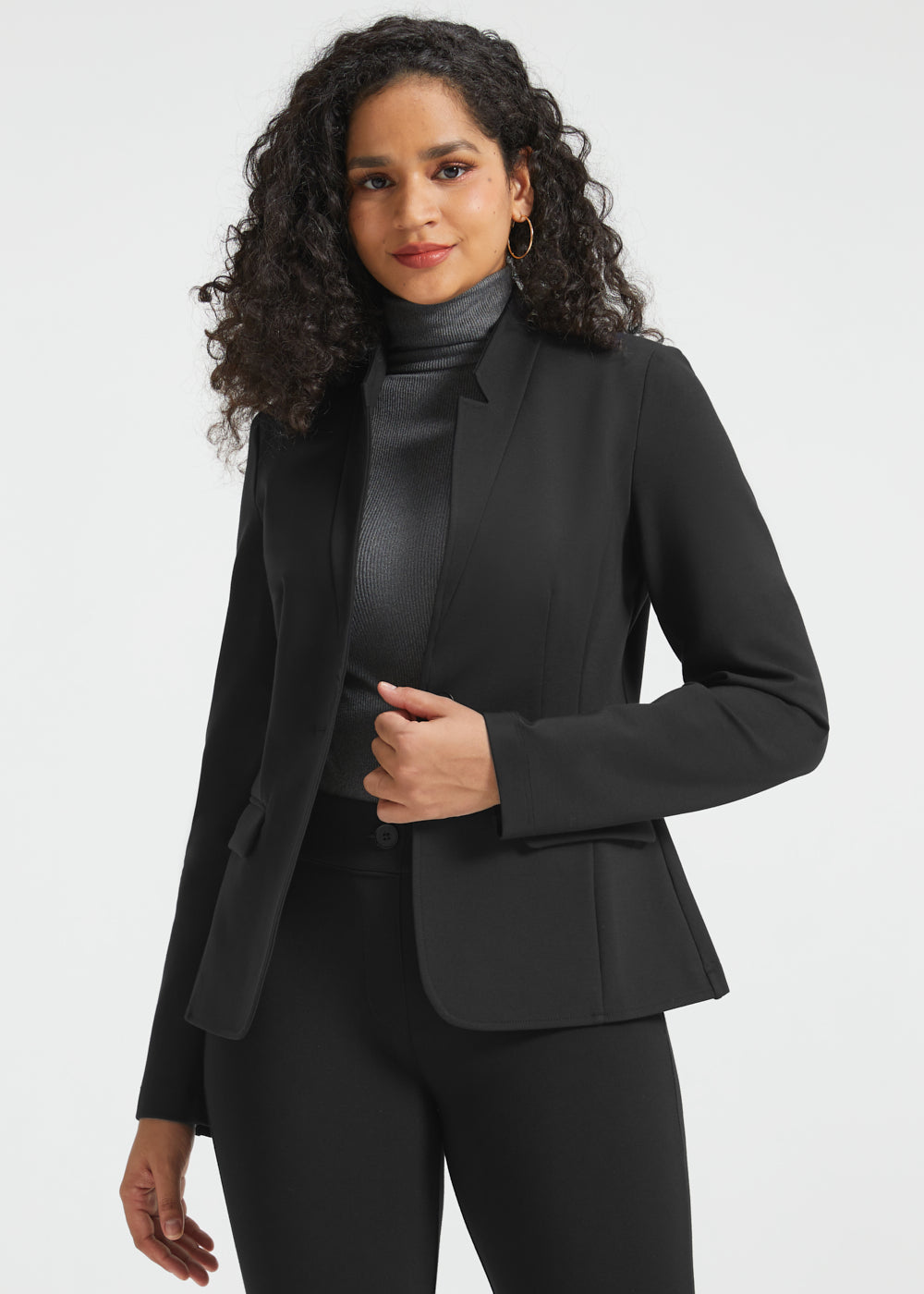 All Day Blazer Stretch Ponte