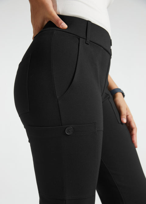 PRESALE ⏰ Parker Utility DPYP™ Dress Pant Yoga Pants | Straight (Black)