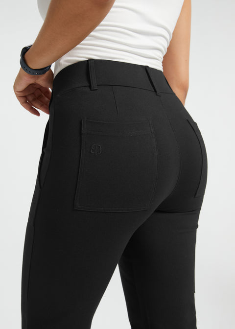 PRESALE ⏰ Parker Utility DPYP™ Dress Pant Yoga Pants | Straight (Black)
