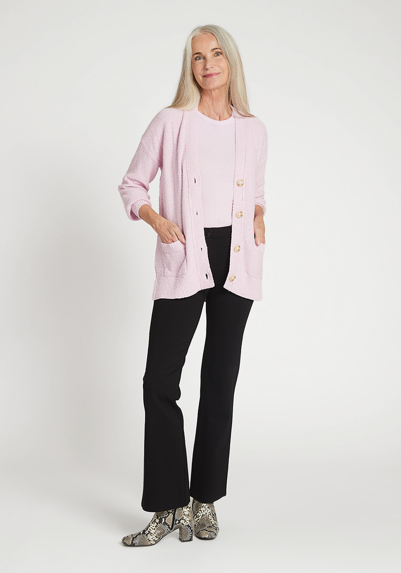 Boot-Cut | Classic Dress Pant Yoga Pants (Black)