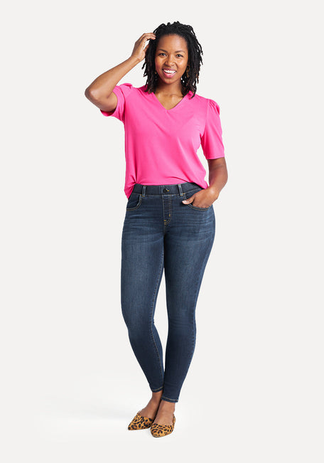 Ladies store wearing jeans