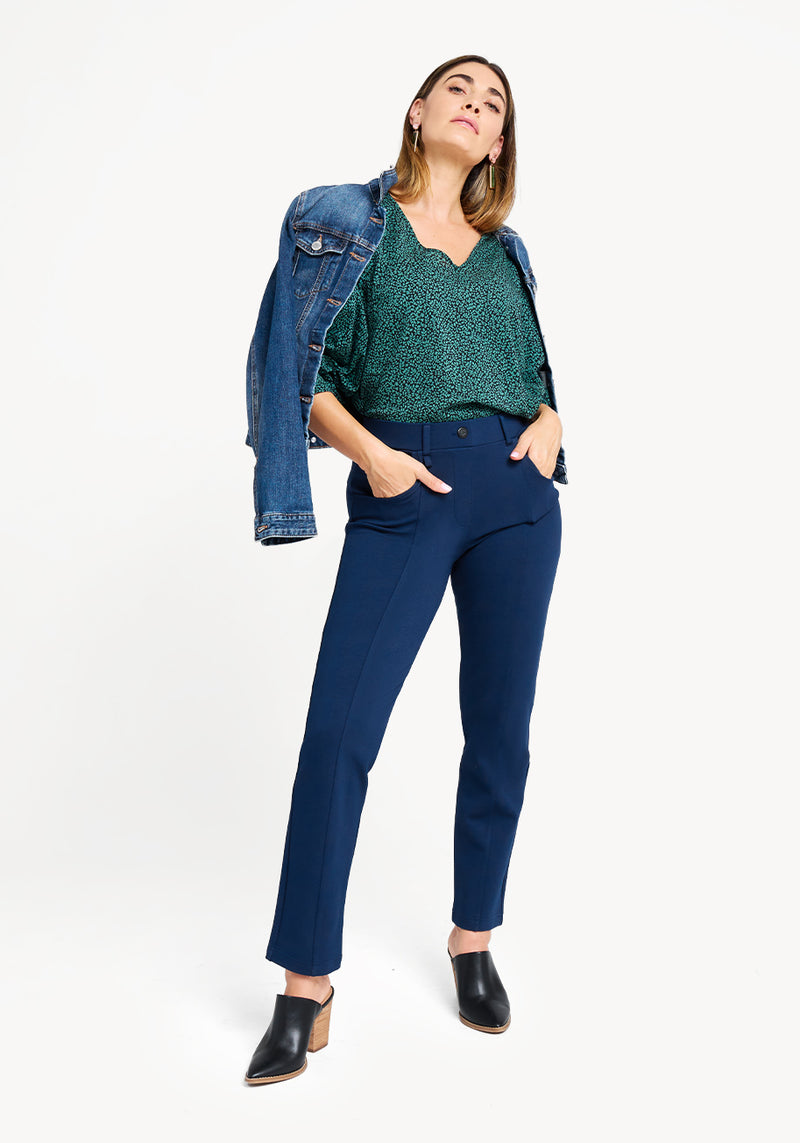 Slim Tapered Chino (Cobalt)