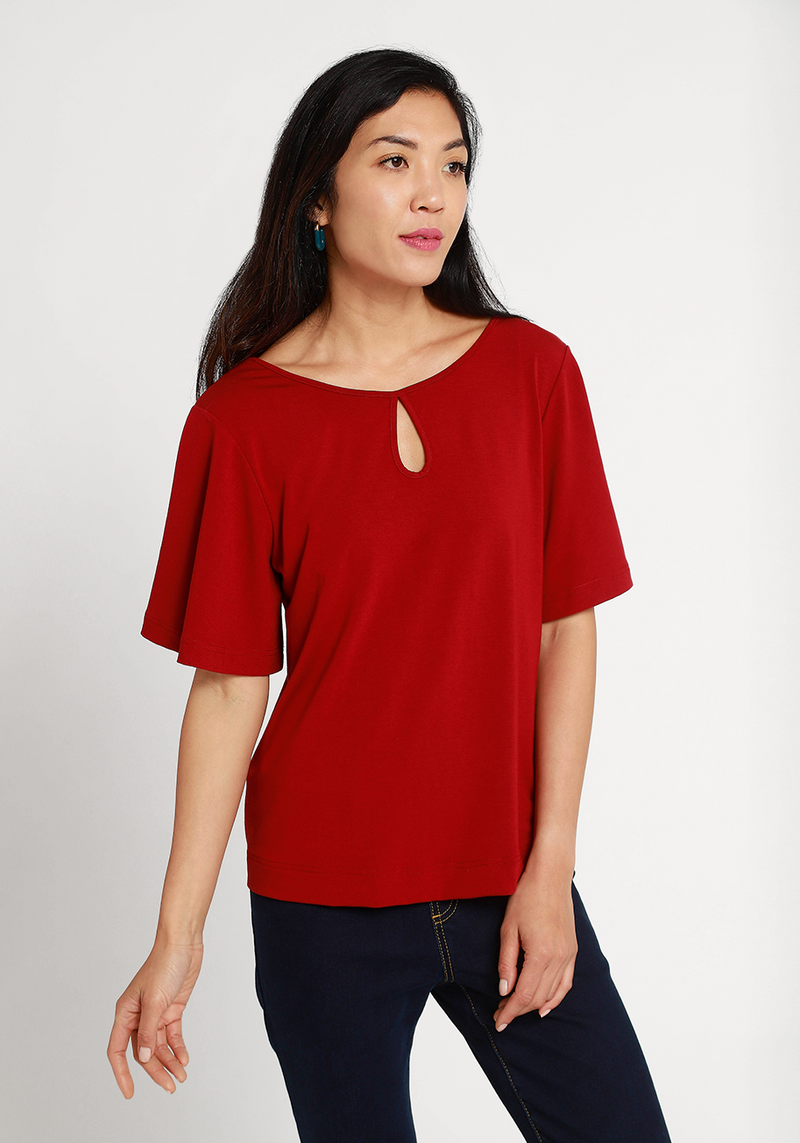 Flow Reversible Top (Garnet)