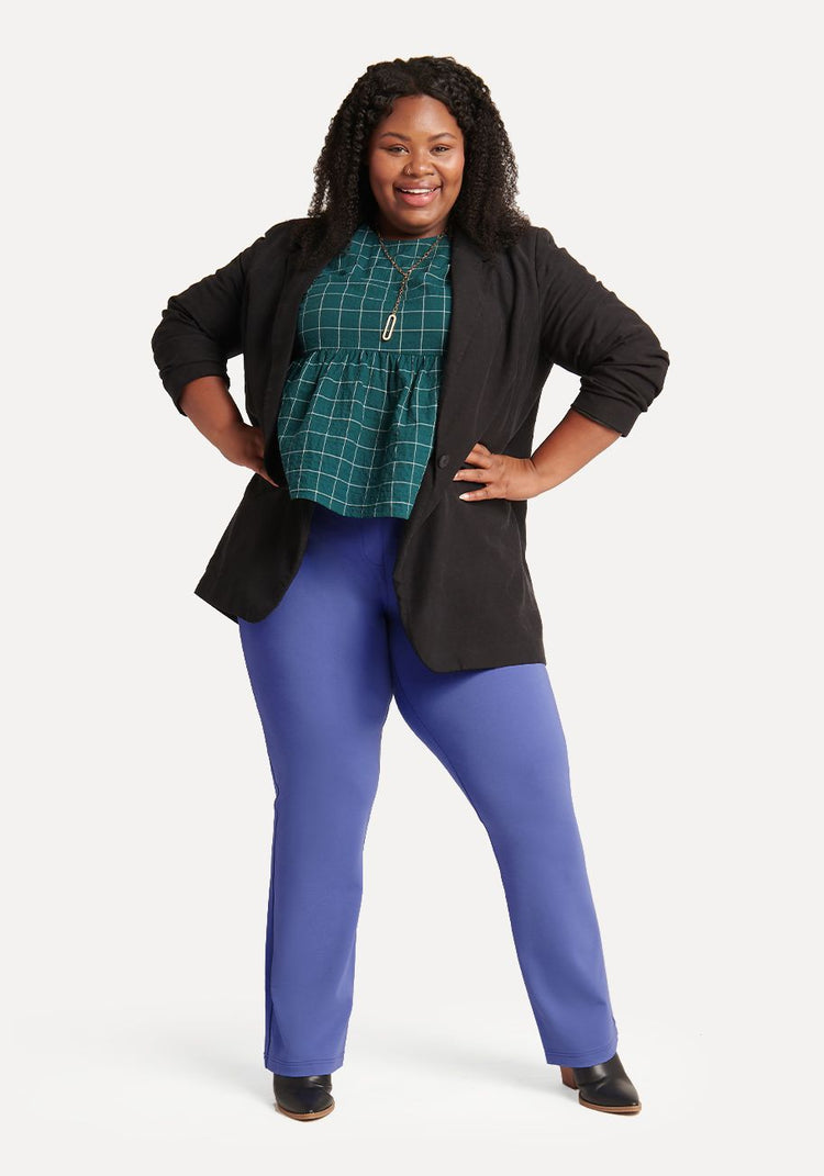 Dress pant yoga pants plus size 2025