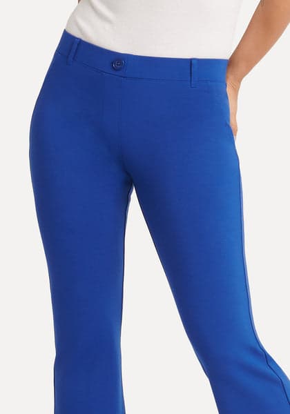 Boot Cut | Two-Pocket Dress Pant Yoga Pants (Seaglass) | Betabrand